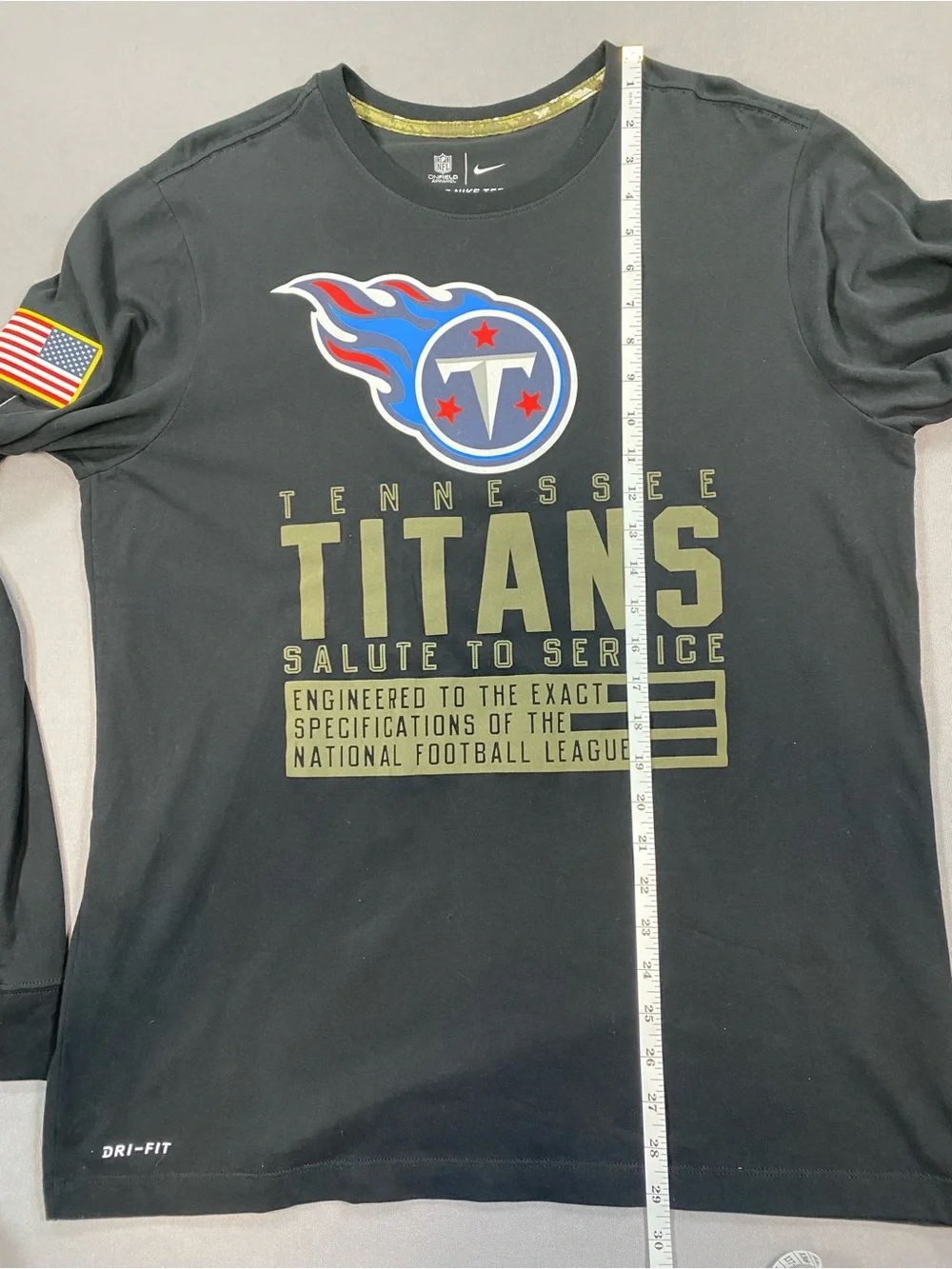 Nike Black Tennessee Titans 'Salute to Service' Long Sleeve Tee